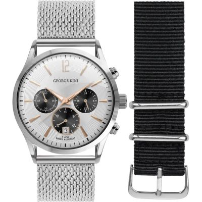 Лот: 23831256. Фото: 1. Мужские часы GEORGE KINI Classic... Оригинальные наручные часы
