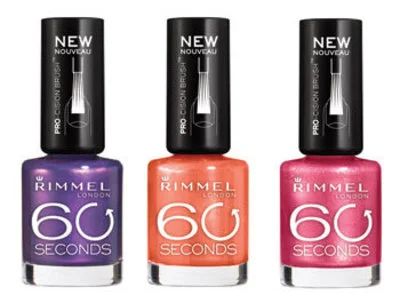 Лот: 11380876. Фото: 1. Rimmel 60 Seconds Быстросохнущий... Лак для ногтей