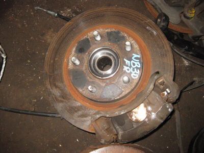 Лот: 20896346. Фото: 1. Ступица Nissan Lafesta NB30 MR20DE... Двигатель и элементы двигателя