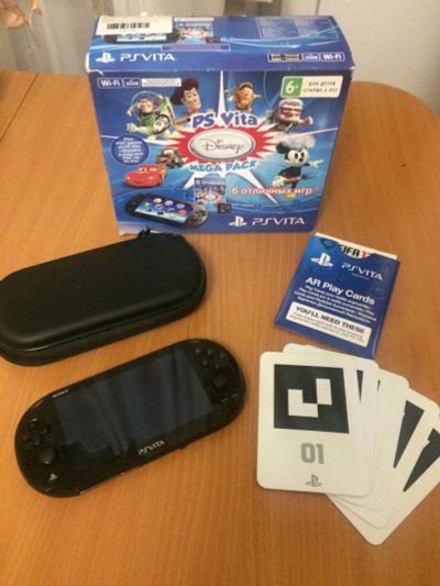 Лот: 6434016. Фото: 1. Ps Vita Wi-Fi\ Sony 2000\ +карта... Игровые приставки, консоли