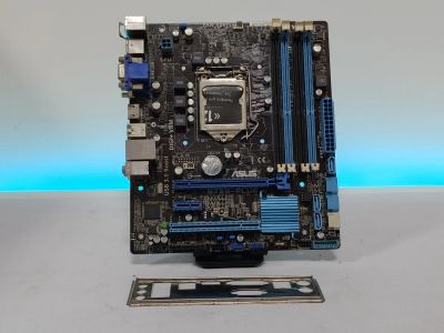 Лот: 25629881. Фото: 1. Материнская плата ASUS B75M-PLUS... Материнские платы