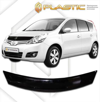 Лот: 13008147. Фото: 1. Дефлектор капота Nissan NOTE 2009-2013г... Детали тюнинга