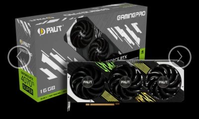 Лот: 25855491. Фото: 1. Palit Rtx 4070ti Super gaming... Видеокарты