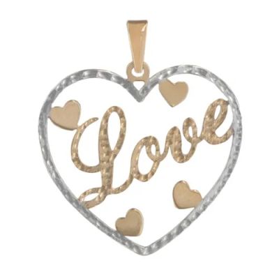 Лот: 3464323. Фото: 1. Подвеска "Love".Золото.585 проба... Кулоны, подвески