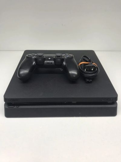 Лот: 16836655. Фото: 1. PS4 Slim 1TB CUH-2208B. Игровые приставки, консоли