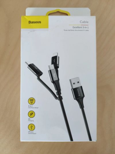 Лот: 14527302. Фото: 1. Кабель для android Baseus USB... Дата-кабели, переходники