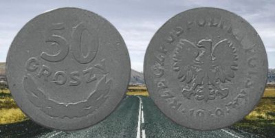 Лот: 18446739. Фото: 1. 50 грошей 1949 год. польша. Всё... Европа