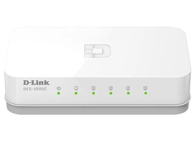 Лот: 20369734. Фото: 1. Коммутатор D-Link DES-1005C (5-port... Видеонаблюдение