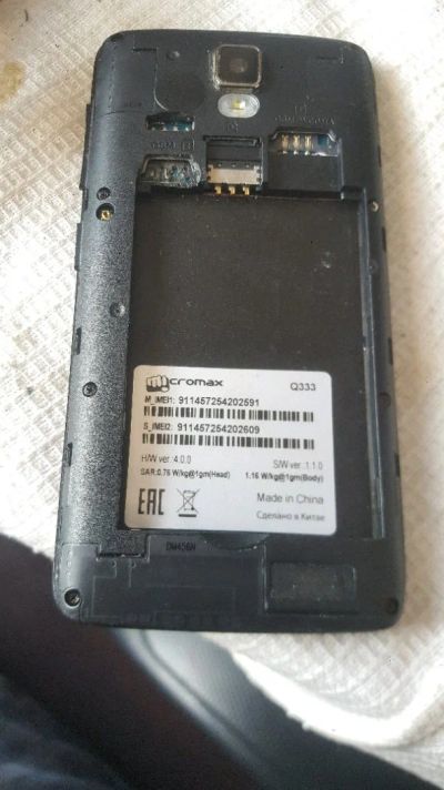 Лот: 11382453. Фото: 1. Micromax Q333. Микросхемы и платы