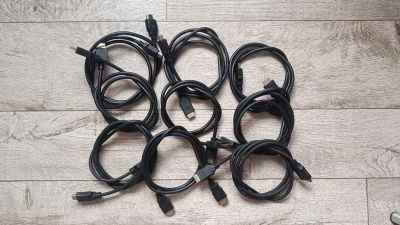 Лот: 25558703. Фото: 1. Кабель HDMI. 9 шт. Шлейфы, кабели, переходники