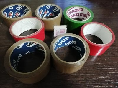 Лот: 16455569. Фото: 1. Скотч разноцветный. Крепёж