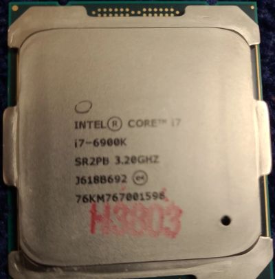 Лот: 21019840. Фото: 1. Intel core i7-6900k конечная версия. Процессоры