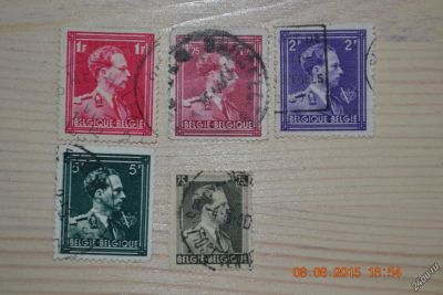 Лот: 5722293. Фото: 1. Марки Бельгии 1936г. 1938г. 1943г... Марки