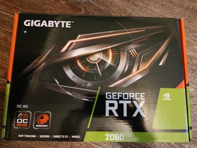 Лот: 18907952. Фото: 1. Видеокарта Gigabyte rtx 2060. Видеокарты