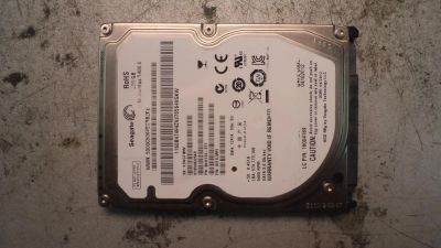 Лот: 5715250. Фото: 1. 500Gb Seagate Momentus 5400.6. Жёсткие диски (HDD)
