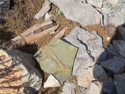 Лот: 17091172. Фото: 1. Зелёный сланец(природный камень... Кафель, гранит, интерьерный камень