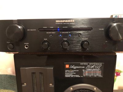 Лот: 17435036. Фото: 1. усилитель marantz pm6003. Усилители, эквалайзеры