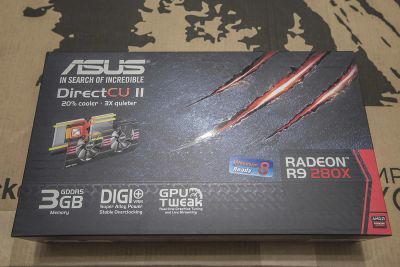 Лот: 5052091. Фото: 1. ASUS R9 280X 1000Mhz R9280X-DC2-3GD5-V2. Видеокарты