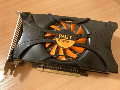 Лот: 17062881. Фото: 1. GTX 550 Ti. Видеокарты