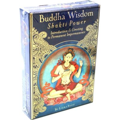 Лот: 21315825. Фото: 1. Карты Таро "Buddha Wisdom, Shakti... Талисманы, амулеты, предметы для магии