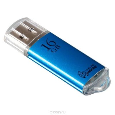 Лот: 10945302. Фото: 1. USB 16Gb SmartBuy V-cut \USB Флеш-накопитель... USB-флеш карты