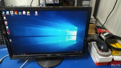 Лот: 16387460. Фото: 1. ЖК монитор ASUS VW220 22" с проводами... ЖК-мониторы