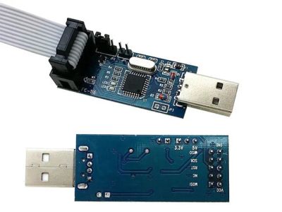 Лот: 2813415. Фото: 1. программатор USB Asp для микроконтроллеров... Микроконтроллеры