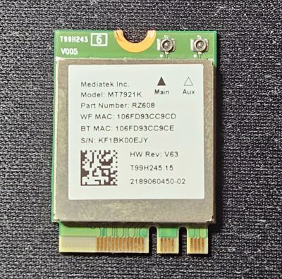 Лот: 21035564. Фото: 1. Беспроводной модуль WiFi 6e до... WiFi, Bluetooth адаптеры