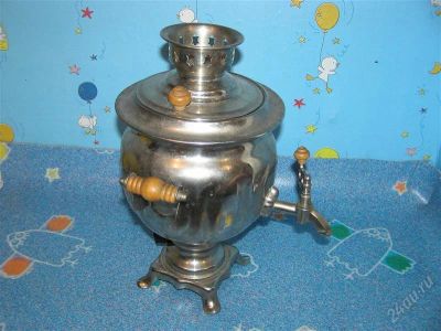 Лот: 1062193. Фото: 1. Самовар 1993г. новый. Предметы интерьера и быта