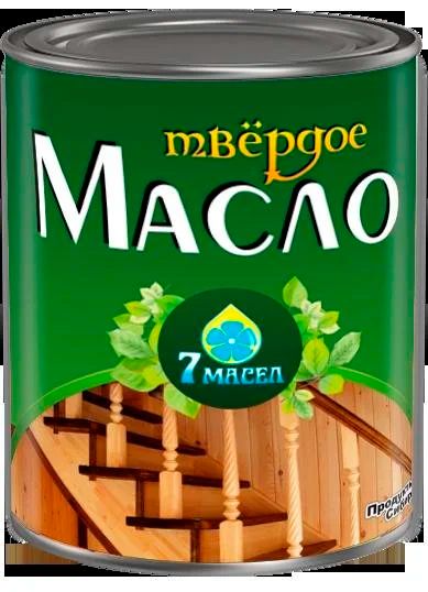 Лот: 10084671. Фото: 1. Масло твердое "7 масел" 2,5 л... Краски, лаки, растворитель