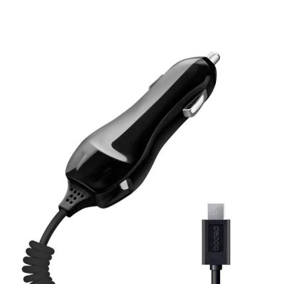 Лот: 24951600. Фото: 1. Автомобильное_З\У - microUSB_1A... Зарядные устройства, блоки питания, адаптеры сетевые для смартфонов