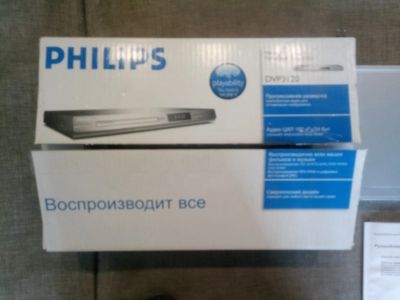 Лот: 15617484. Фото: 1. DVD плеер Philips DVP3120. DVD, Blu-Ray плееры