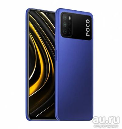 Лот: 17042395. Фото: 1. Смартфон Xiaomi Poco M3 4/64Gb... Смартфоны