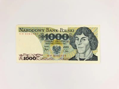 Лот: 23302616. Фото: 1. Банкнота. Польша. 1000 злотых... Другое (банкноты)