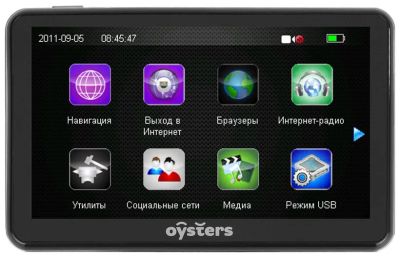 Лот: 4565366. Фото: 1. Продам навигатор Oysters Chrom... GPS-навигаторы