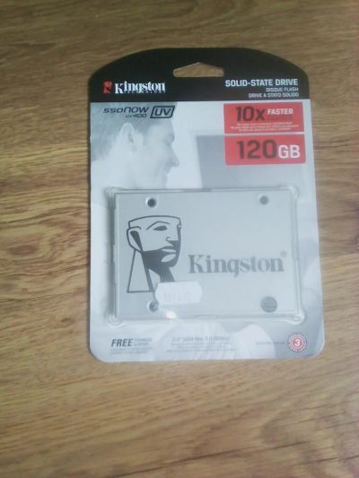 Лот: 9952305. Фото: 1. SSD 129gb kingston. SSD-накопители