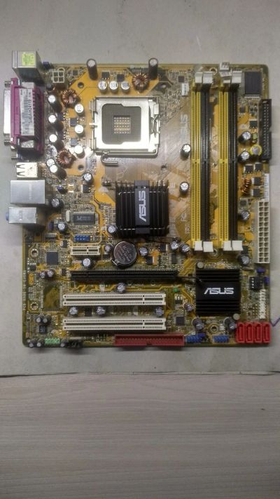 Лот: 17034400. Фото: 1. Материнская плата asus P5B-VM... Материнские платы