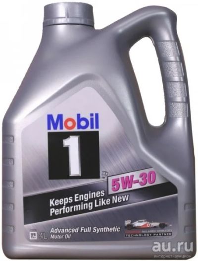 Лот: 17714089. Фото: 1. MOBIL 1 5w30 м/мот.синт. 4л. Масла, жидкости