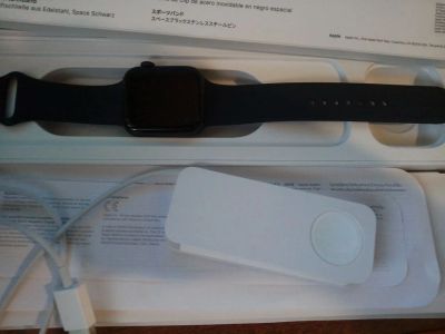 Лот: 18980765. Фото: 1. Apple Watch Series 6 44 мм Black. Смарт-часы, фитнес-браслеты, аксессуары