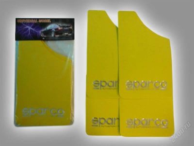 Лот: 1336621. Фото: 1. Брызговики Sparco зеленые. Детали тюнинга