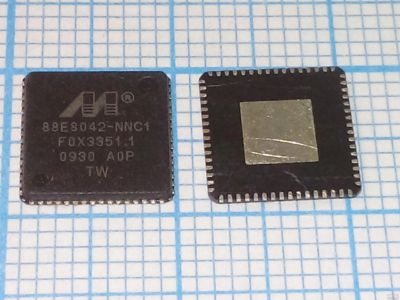 Лот: 12477319. Фото: 1. Ethernet Controller 88E8042. Микросхемы