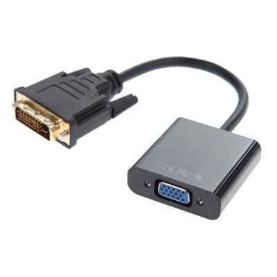 Лот: 11611091. Фото: 1. Переходник DVI-D to VGA HDTV... Шлейфы, кабели, переходники