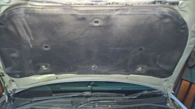 Лот: 9326198. Фото: 1. Утеплитель капота Toyota Caldina... Кузов