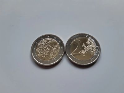 Лот: 19973377. Фото: 1. Греция 2 евро 2022 " 35 лет программе... Европа
