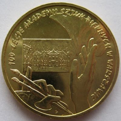 Лот: 11177658. Фото: 1. Польша 2 злотых 2004. 100-летие... Европа