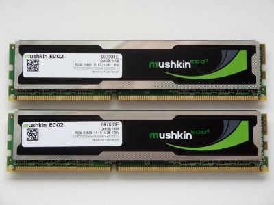 Лот: 11406513. Фото: 1. 16Gb (2 x 8Gb) Mushkin ECO2 PC3L-12800... Оперативная память
