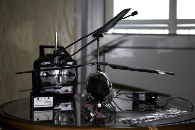 Лот: 2986375. Фото: 1. Вертолет Gyro-309 (аварийный). Авиамоделизм