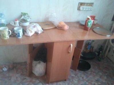 Лот: 7474953. Фото: 1. стол кухонный, раскладной, со... Столы, стулья, обеденные группы
