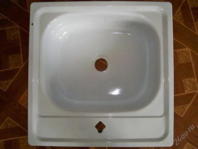 Лот: 904509. Фото: 1. Мойка эмалированная Новая. Мойки кухонные