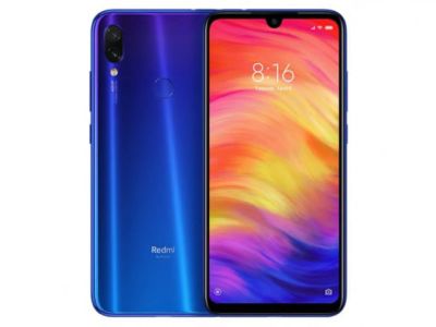 Лот: 14549663. Фото: 1. Xiaomi Redmi Note 7 4/64gb Blue. Смартфоны